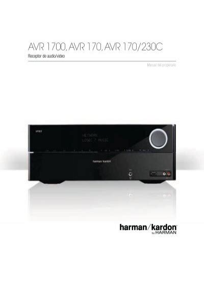 Amplificador Harman Kardon Avr170 Novomusica