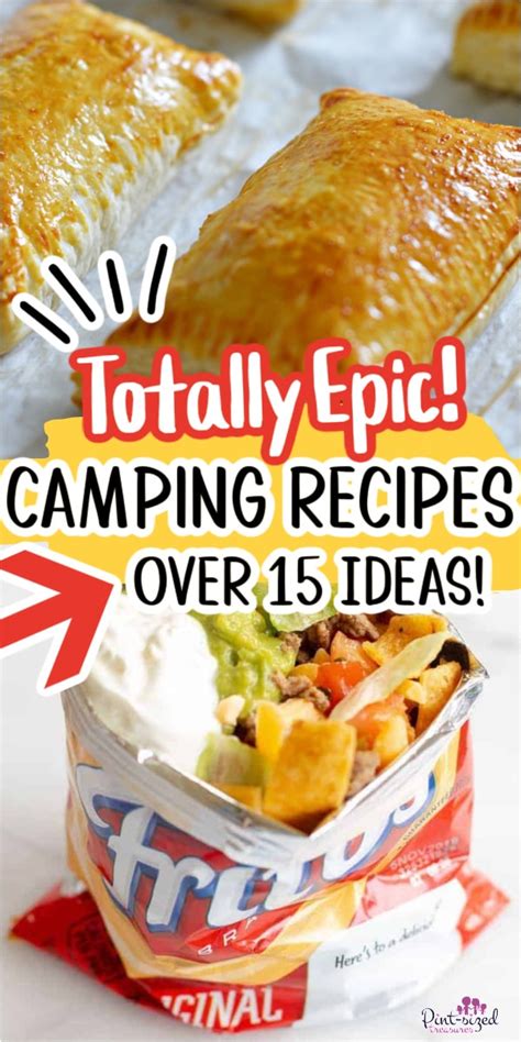 15 Epic Camping Recipes · Pint-sized Treasures