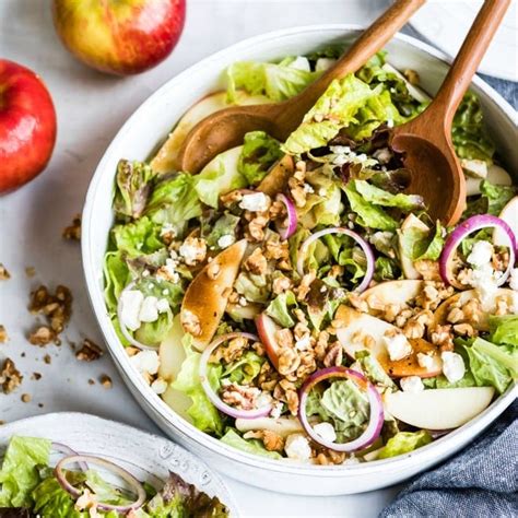 Apple Walnut Salad Recipe Culinary Hill