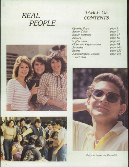 Explore 1982 James Garfield High School Yearbook, Los Angeles CA ...