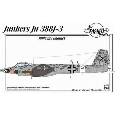 Maquette Junkers Ju J Jumo Engines Chez Francis Miniatures