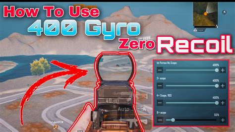 How To Use 400 Gyro ZERO Recoil Pubg Mobile Best Gyro Sensitivity