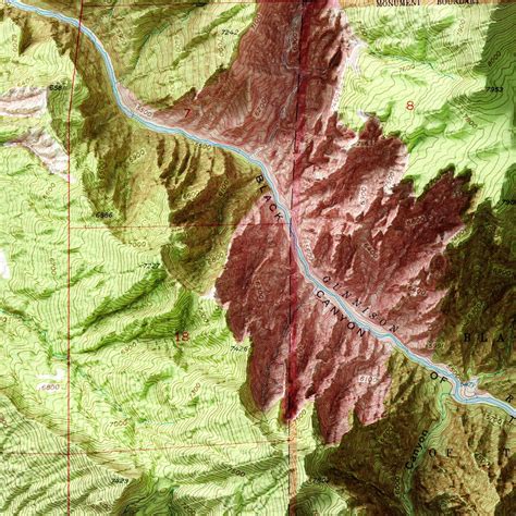 map of red rocks colorado 4