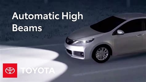 Toyota Safety Sense ™ Automatic High Beams Ahb Select Models