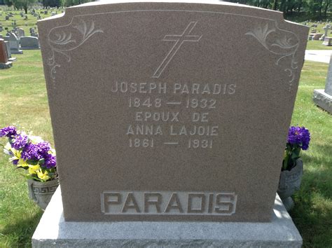 Joseph Paradis (1848-1932) - Find a Grave Memorial