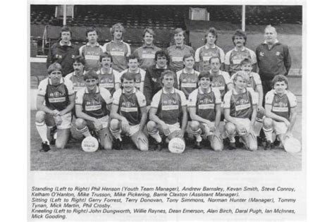 ROTHERHAM UNITED FUSSBALL TEAM FOTO 1985 86 SAISON EBay