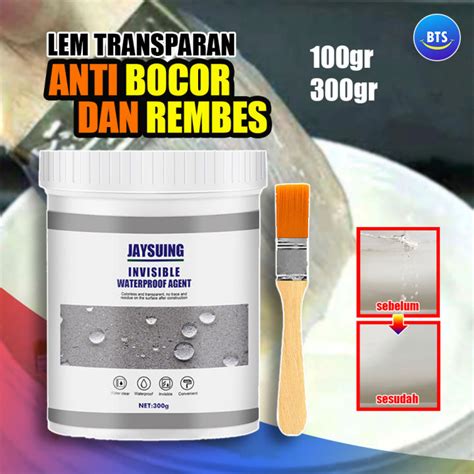 Jaysuing Lem Transparan Anti Bocor Dan Rembes Gr Gr Lazada