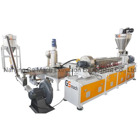 Plastic Extruder Granulator Caco High Filler Masterbatch Production