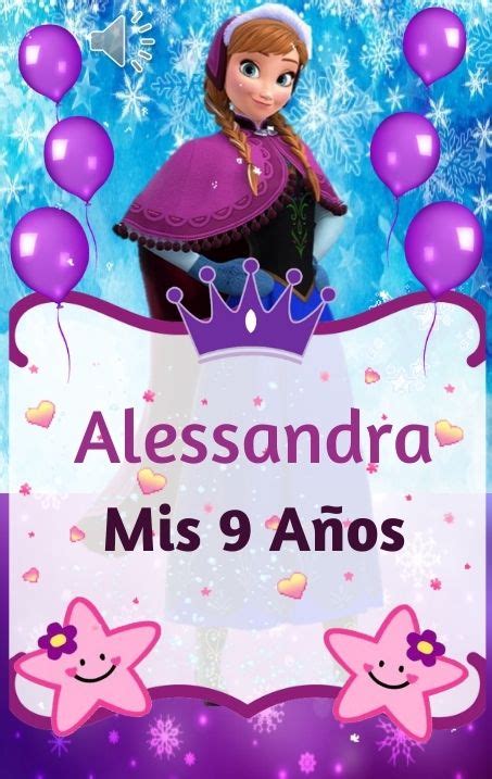 Invitaciones De Frozen Para EDITAR GRATIS Whatsapp