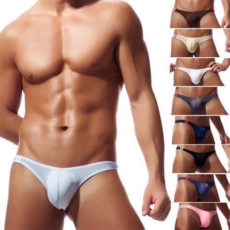 HOMME MAILLOT DE Bain Bikini Culotte Sous V Tements Tanga String