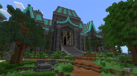 Diamond Palace By Rainbow Theory Minecraft Marketplace Map Minecraft Bedrock Marketplace