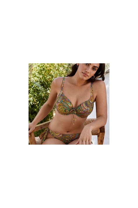 Bikini Amarillo Con Aro Sin Relleno Unas1 Primadonna Con Descuento