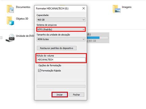 Como Formatar Um Hd Externo No Windows Canaltech