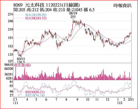 熱門股－元太 法人力挺放量強彈 證券．權證 工商時報