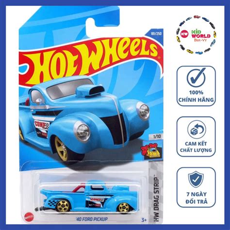 Xe mô hình Hot Wheels basic Bán tải 40 Ford Pickup HCV92 Shopee Việt Nam