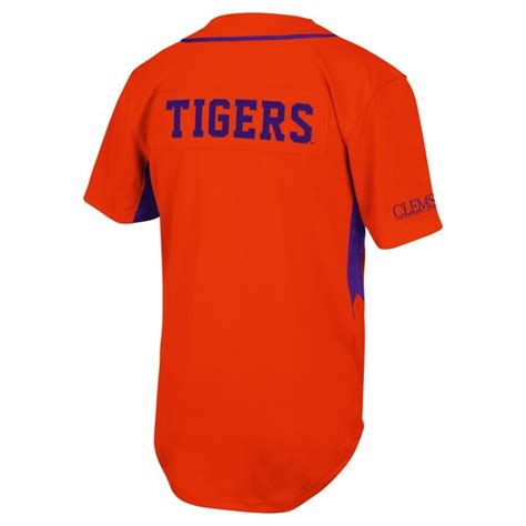 Clemson Tigers Fielder Baseball Jersey - Orange | Clemson Official Store