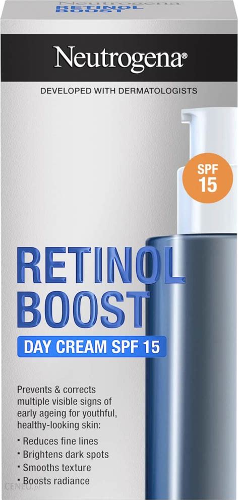 Krem Do Twarzy Neutrogena Retinol Boost Day Cream Krem Spf 15 50ml