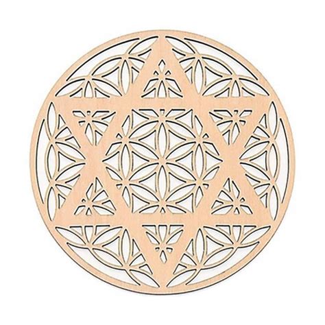 WD0108 30CM Symbole Naturel Fleur De Vie Chakra 14 Sortes De Cercles