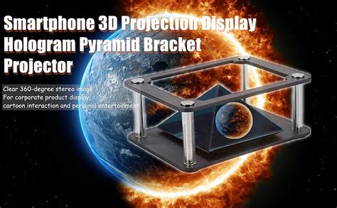 D Hologramm Projektor Pyramide Zoll Mobile Smartphone Hologram