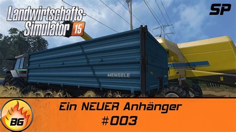 LS 15 Saerbeck 003 Ein NEUER Anhänger Let s Play HD YouTube