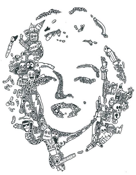 20 Marilyn Monroe Coloring Pages Color Info