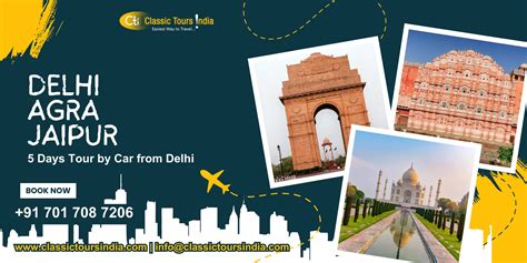 5 Golden Triangle Tour By Car Delhi Agra Jaipur Trip By Car