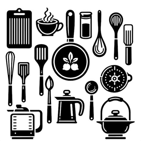 Premium Vector Kitchen Tools Svg Bundle