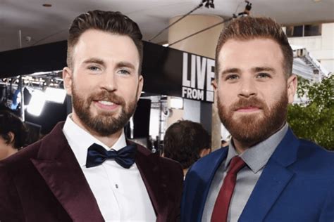 Chris Evans E Suo Fratello Scott In Prima Fila A Sostegno Della Comunit Lgbtqi Gay It