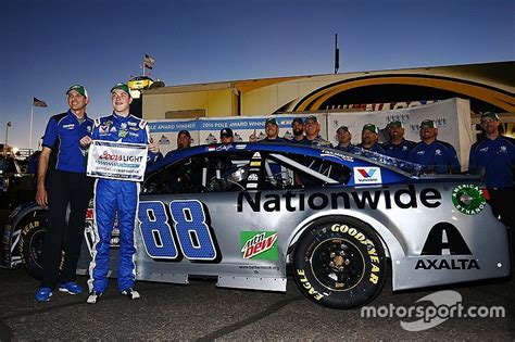 Alex Bowman Earns His First Nascar Sprint Cup Pole At Phoenix