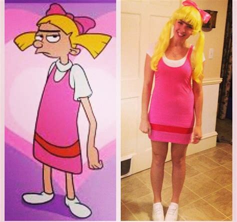 Helga and hey arnold halloween costume – Artofit