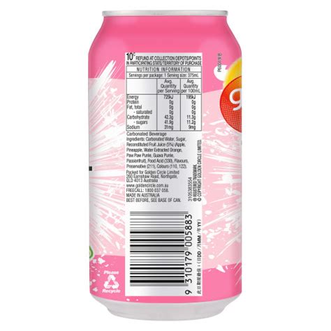 Golden Circle® Tropical Punch Soft Drink 375ml