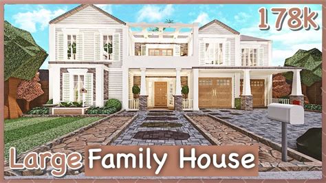 Large Family House Bloxburg Layout : Large family house 3 story ...