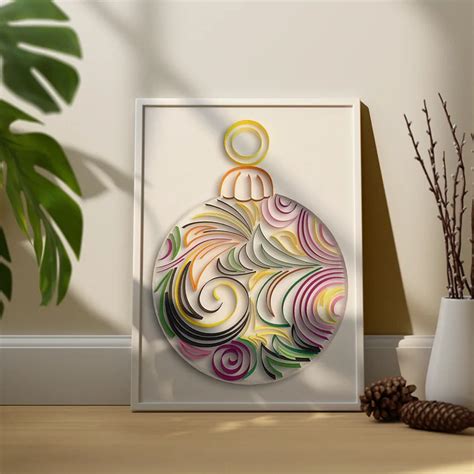 Paper Filigree Painting Kit Ball