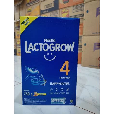 Jual Lactogrow 4 Rasa Madu 750g Shopee Indonesia