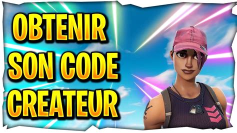 Comment Cr Er Son Code Cr Ateur Sur Fortnite Automasites