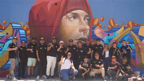 Realizan Mural En Le N Para Conmemorar A Os Del Hip Hop En El Mundo