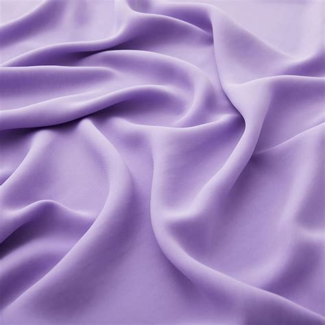 Maimaisuan 60 Wide Light Purple Chiffon Fabric By The Yard Soft Sheer Fabric For