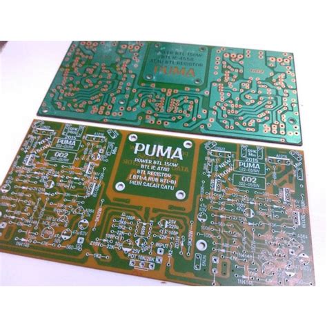 Jual PCB Power Amplifier OCL 150 Watt Stereo BTL Puma Indonesia Shopee