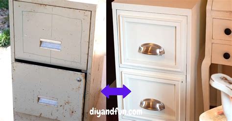 Easy File Cabinet Makeover Diy And Fun