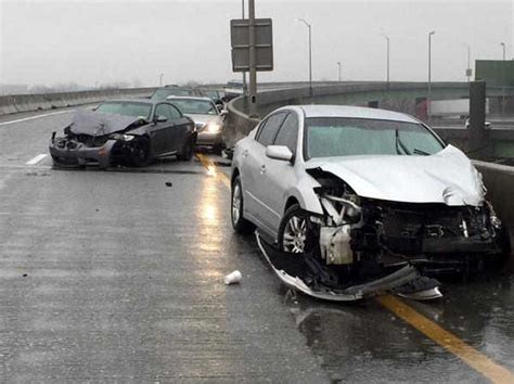 Photos Black Ice Causes Dangerous Road Conditions Abc Ny