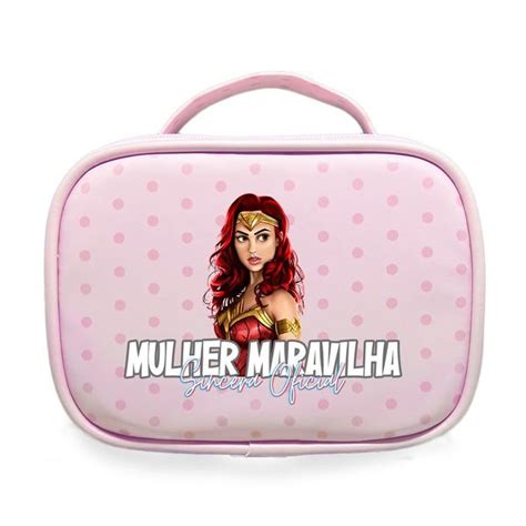 Necessaire Mulher Maravilha Lutadora Mega Formiga