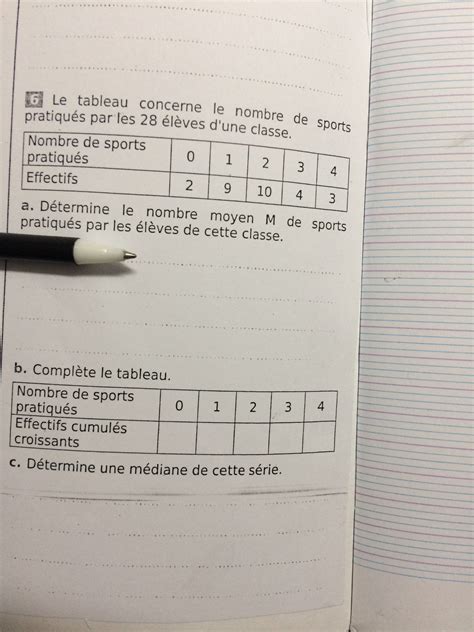 Bonjours Alors voilà j ai un probleme avec cette question car je n