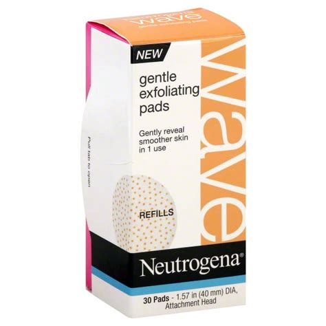 Neutrogena Neutrogena Wave Gentle Exfoliating Pads 30 Ea