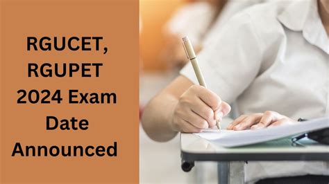 Rajiv Gandhi University Announces Rgucet Rgupet Exam Dates Know