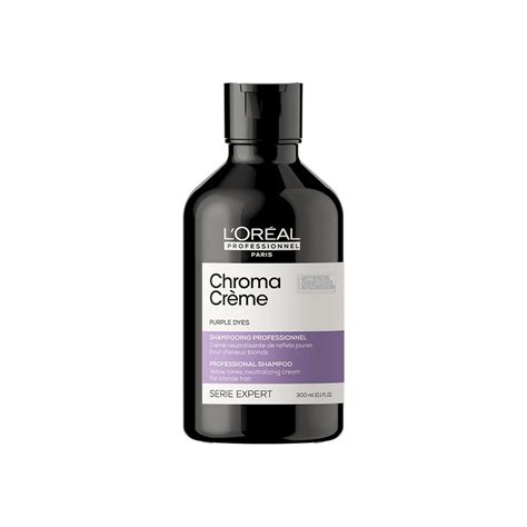 Loreal Chroma Creme Purple Neutralising Cream Shampoo 300ml