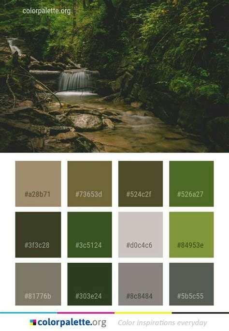 Master Color Scheme Nature Color Palette House Color Schemes Color