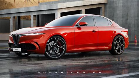 Cette Alfa Romeo Giulia imaginée par Sugar Design est à couper le souffle