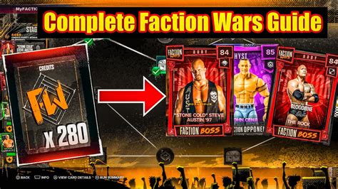 Full Guide Wwe K My Faction Faction Wars Rewards Credits More