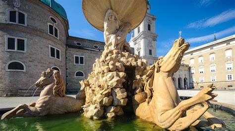 Residence Fountain Salzburg Sound Of Music Location