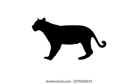 Jaguar Silhouette High Quality Vector Stock Vector (Royalty Free) 2270350631 | Shutterstock